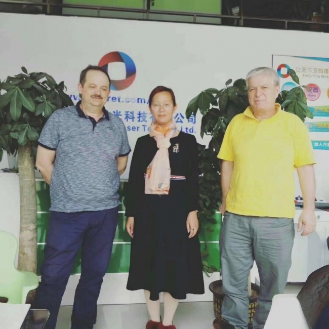 羅馬尼亞客戶來訪