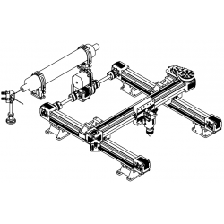 彩色精準(zhǔn)二氧化碳激光切割機(jī)配件
